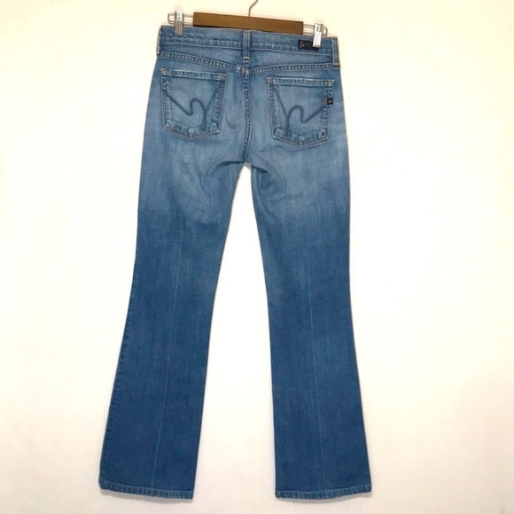 𝅺Citizens of humanity kelly #001 low waist boot cut jeans size 27 - Picture 3 of 16